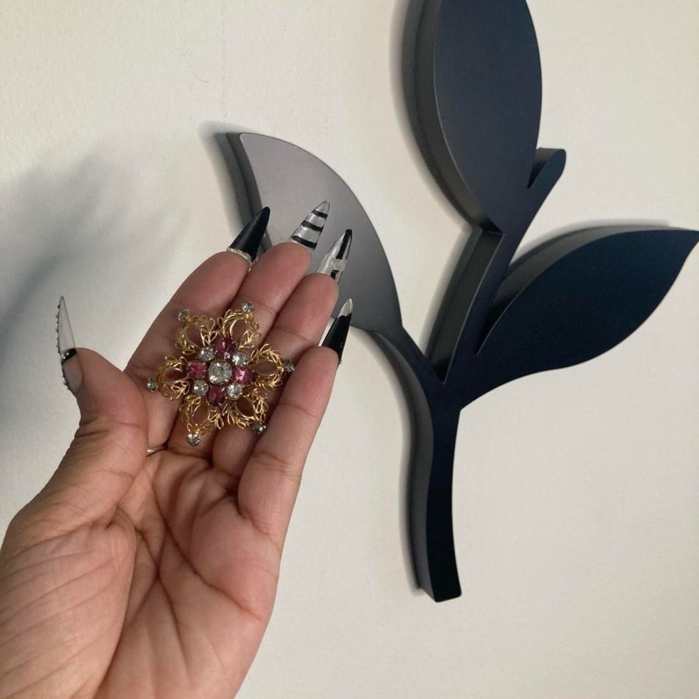 Vintage Scitarelli Gold Plated Brooch